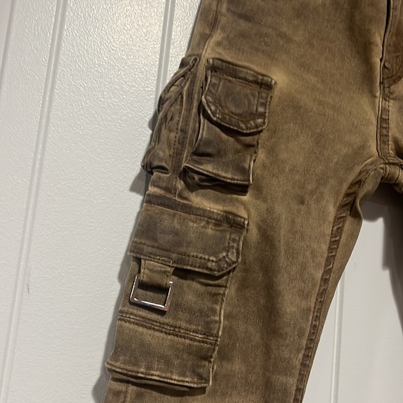 New with tag Tigers Eye Cargo  Jeans Serenede Size 6 Kids Denim . - Picture 9 of 15
